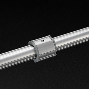 Bucha de deslizamento 27mm de aluminio linha s GFJ-A64 – Perfis e Conectores