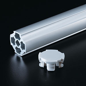 Capa de fechamento interno de plastico gf t GFA-410 – Perfis e Conectores