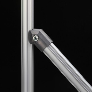 Conector 45° externo de aluminio linha s GFJ-035 – Perfis e Conectores