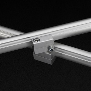 Conector cruzado rotativo de aluminio linha s GFJ-B77 – Perfis e Conectores