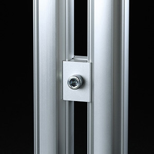 Conector de uniao de aluminio GFJ-A45 – Perfis e Conectores