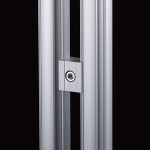 Conector de uniao de aluminio p16 GFJ-E71 – Perfis e Conectores