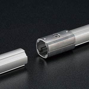 Conector de uniao externo de aluminio GFJ-D13 – Perfis e Conectores