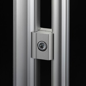 Conector de uniao n-s de aluminio GFJ-B50 – Perfis e Conectores