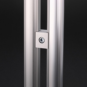 Conector duplo p15 de aluminio GFJ-A95 – Perfis e Conectores