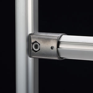 Conector multiplo externo liso de aluminio GFJ-D17 – Perfis e Conectores