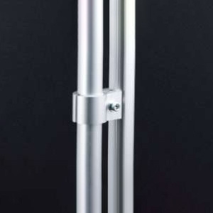 Suporte de aluminio para tubo GFA-001 – Perfis e Conectores