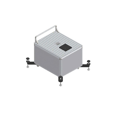 Base tipo a de aluminio para robô ZFM-F401 – Base para Robo