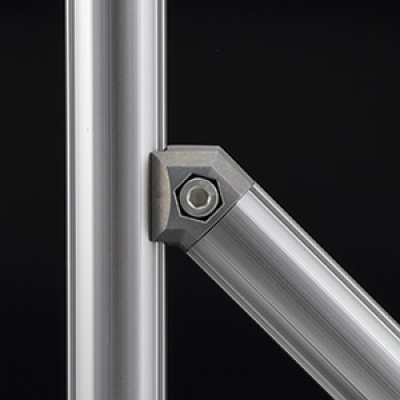 Conector 45° interno de aluminio GFJ-D37 – Conectores
