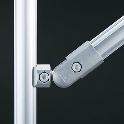 Conector articulavel fixo externo de aluminio GFJ-D30 – Conectores