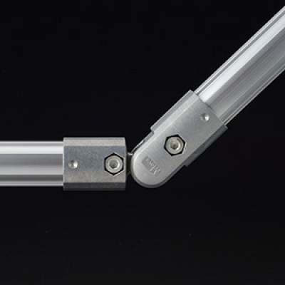 Conector articulavel livre externo h-m de aluminio GFJ-D54 – Conectores