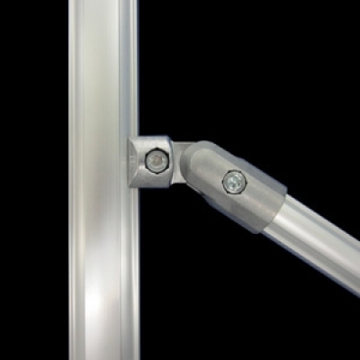 Conector articulavel n-s fixo de aluminio linha s GFJ-C39 – Conectores