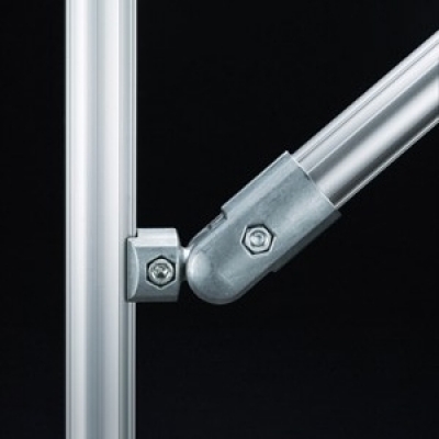 Conector externo movel anti-giratorio de aluminio GFJ-B90 – Conectores
