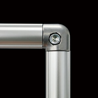 Conector interno 90° reto de aluminio linha s GFJ-C38 – Conectores