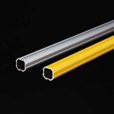 Perfil de aluminio s ø 19 l=4000mm GFF-400 – Perfil