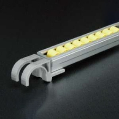 Suporte para mini trilho roletado de aluminio GFC-201 – Acessórios