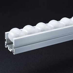 Trilho de aluminio roletado l=4050mm GFC-A51 – Perfis e Conectores