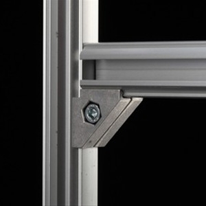 Uniao de canto de aluminio GFJ-032 – Perfis e Conectores